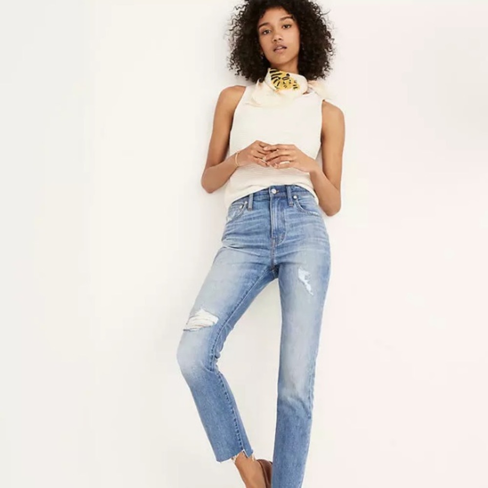 Madewell High Rise Slim BoyJean Size 24
